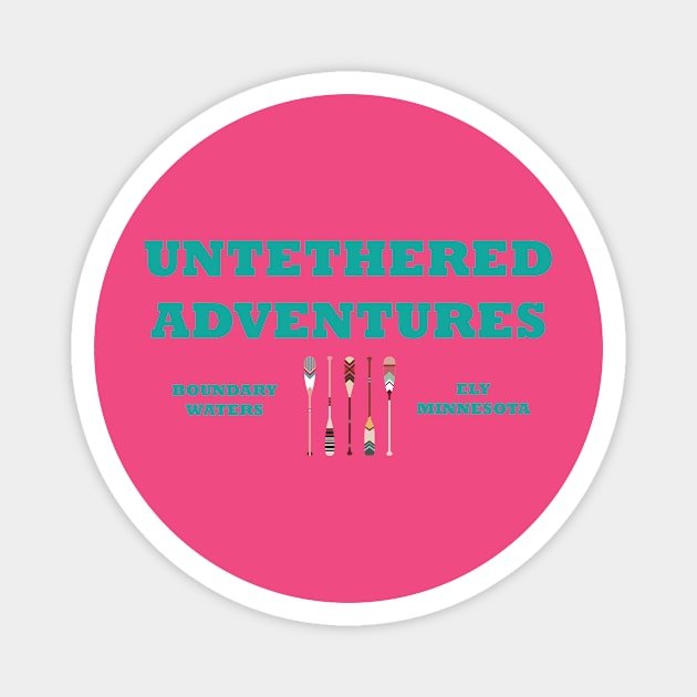 Paddles Magnet by Untethered Adventures 